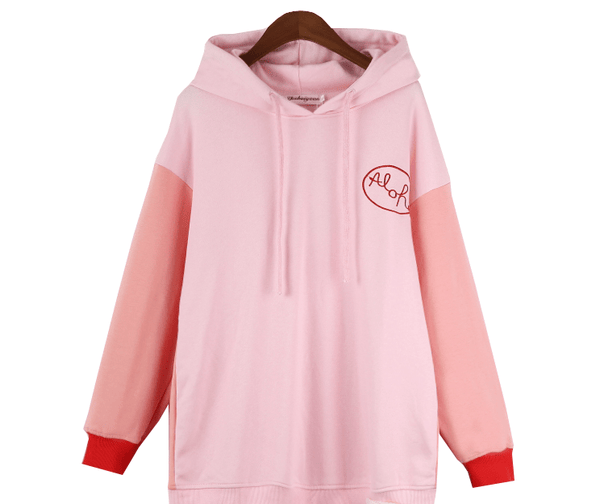 OFFICIAL STRONG WOMAN DO BONG SOON  PARK BO YOUNG PINK HOODIE