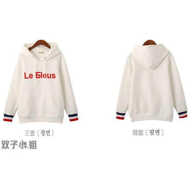 OFFICIAL WEIGHTLIFTING FAIRY KIM BOK JOO LEE SUNG KYUNG LE BLEUS HOODIE